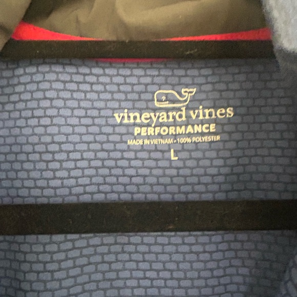 Vineyard Vines Pop-Trim Sankaty Quarter Zip - Picture 3 of 5